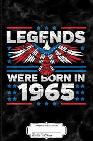 Cover of Legends Were Born in 1965 Patriotic Birthday