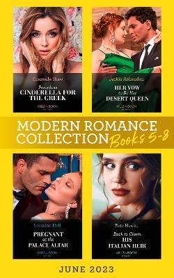 Book cover for Modern Romance June 2023 Books 5-8