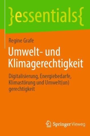 Cover of Umwelt- Und Klimagerechtigkeit