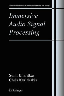 Book cover for Immersive Audio Signal Processing