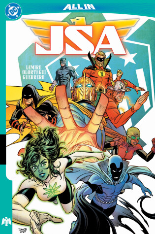 Cover of JSA Vol. 1: Infinity Inc. vs. The Justice Society