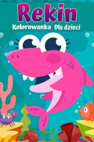 Cover of Kolorowanka z rekinami dla dzieci