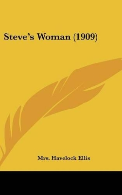 Book cover for Steve's Woman (1909)
