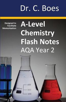 Cover of A-Level Chemistry Flash Notes AQA Year 2