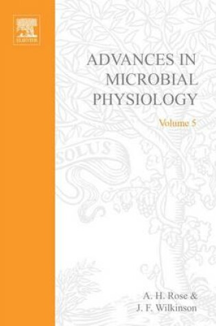 Cover of Adv in Microbial Physiology Vol 5 APL