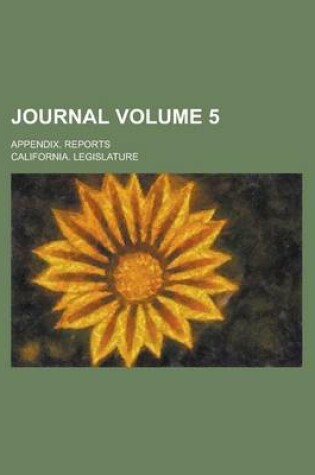 Cover of Journal; Appendix. Reports Volume 5