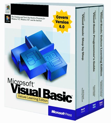 Book cover for Microsoft Visual Basic Deluxe Learning Guide Book