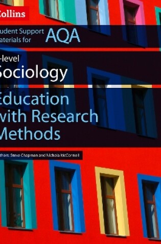 Cover of AQA AS and A Level Sociology Education with Research Methods