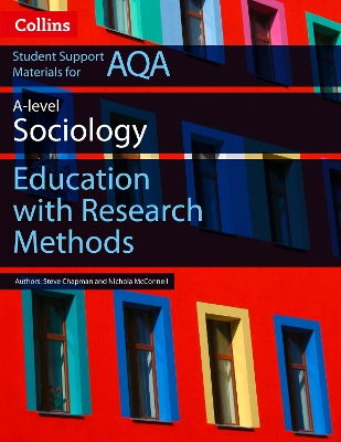 Book cover for AQA AS and A Level Sociology Education with Research Methods