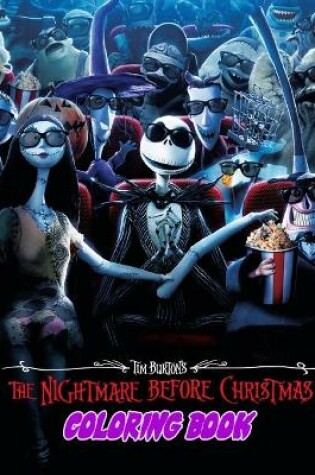 Cover of The Nightmare Before Christmas Coloring Book