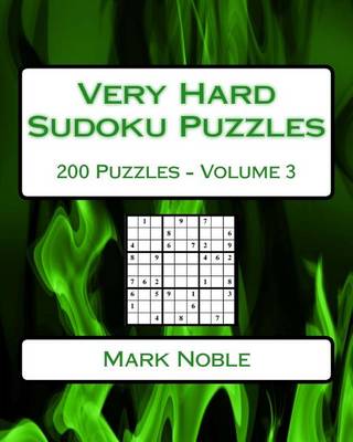 Book cover for Very Hard Sudoku Puzzles Volume 3