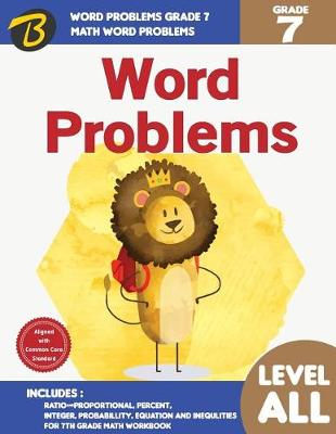 Book cover for Word Problems Grade 7