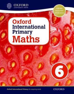 Book cover for Oxford International Primary Maths First Edition 6