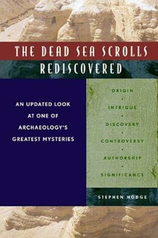 Cover of The Dead Sea Scrolls Rediscovered