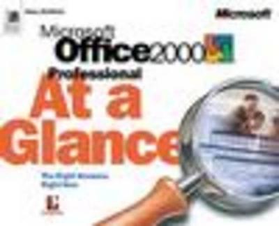 Book cover for Microsoft Office 2000 Professional at a Glance