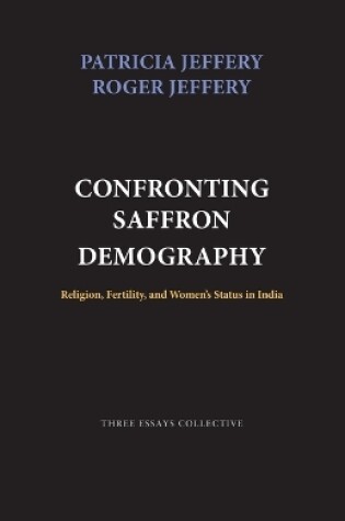 Cover of Confronting Saffron Demography