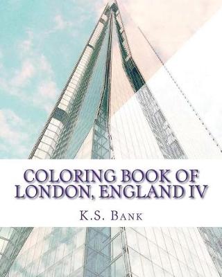 Book cover for Coloring Book of London, England IV