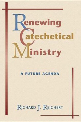 Cover of Renewing Catechetical Ministry