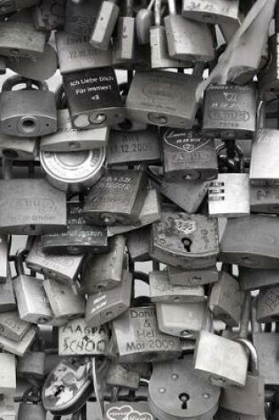 Cover of Love Locks Black and White Journal