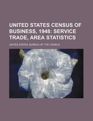 Book cover for United States Census of Business, 1948