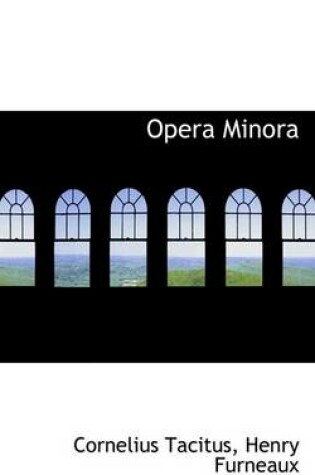 Cover of Opera Minora