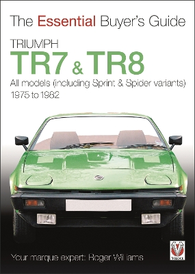 Book cover for Triumph TR7 and TR8