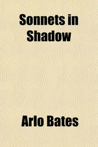 Cover of Sonnets in Shadow
