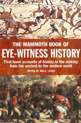 Cover of The Mammoth Book of Eye-Witness History