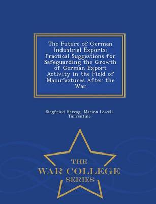 Book cover for The Future of German Industrial Exports