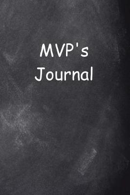 Book cover for MVP's Journal Chalkboard Design