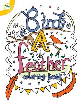 Book cover for Birds of a Feather Coloring Book