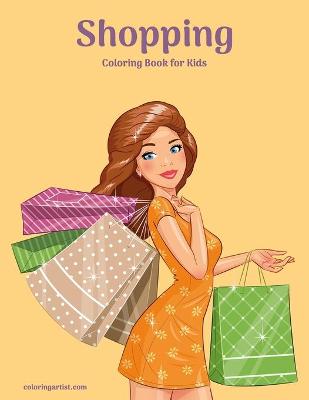 Cover of Shopping Coloring Book for Kids