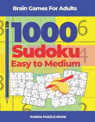 Book cover for Brain Games For Adults - 1000 Sudoku Easy to Medium