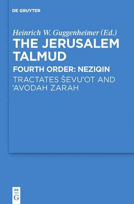 Book cover for Tractates Sevu'ot and 'Avodah Zarah