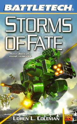 Book cover for Battletech: Storms of Fate