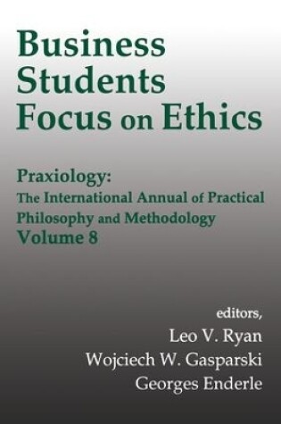 Cover of Business Students Focus on Ethics