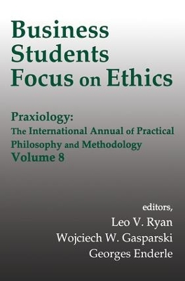 Cover of Business Students Focus on Ethics