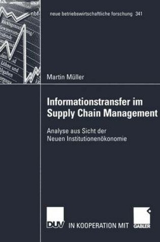 Cover of Informationstransfer im Supply Chain Management