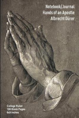 Book cover for Notebook/Journal - Hands of an Apostle - Albrecht Durer