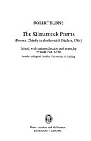 Book cover for Kilmarnock Poems
