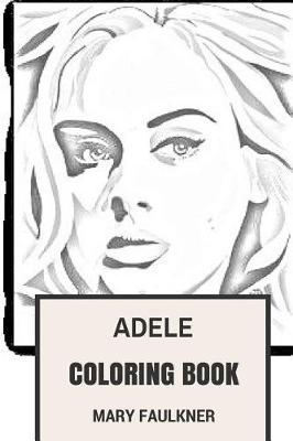 Book cover for Adele Coloring Book