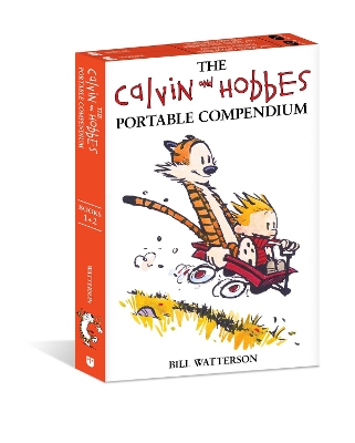 Book cover for The Calvin and Hobbes Portable Compendium Set 1