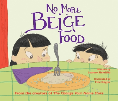 Book cover for No More Beige Food