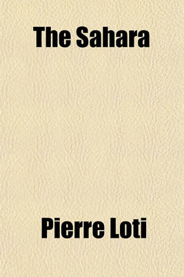 Book cover for The Sahara