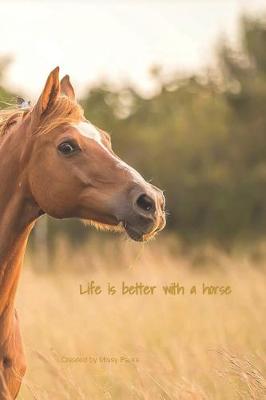 Book cover for Life is better with a horse