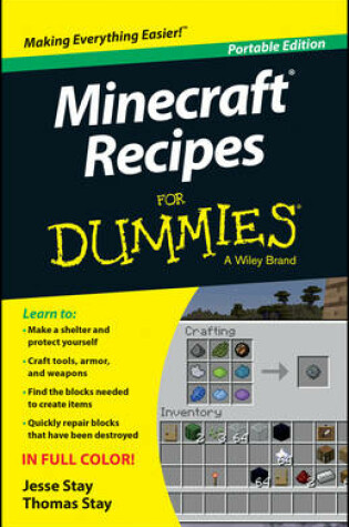 Cover of Minecraft Recipes For Dummies