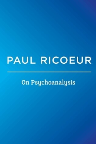 Cover of On Psychoanalysis
