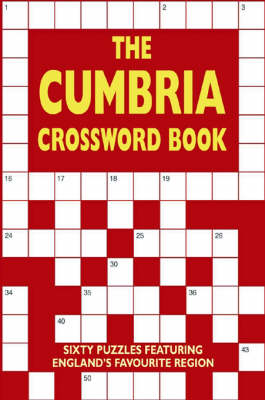 Book cover for The Cumbria Crossword Book