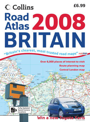 Book cover for Collins 2008 Road Atlas Britain