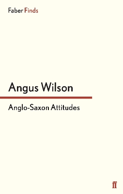 Book cover for Anglo-Saxon Attitudes